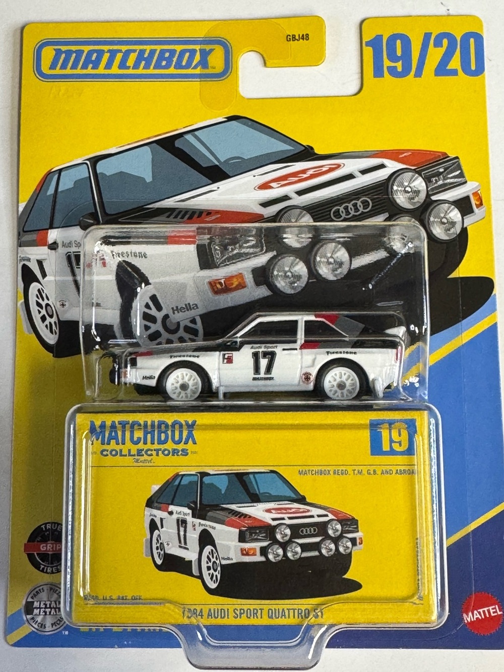 Matchbox Collectors 1984 Audi Sport Quattro S1 19/20